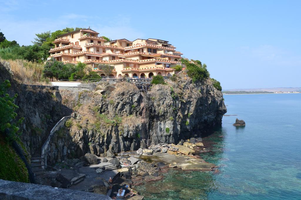 Ferienwohnung Iris House Agnone Bagni Exterior foto